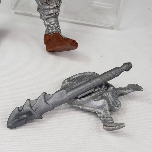 Complete 1993 Kenner Aliens vs Predator Cracked Tusk Predator Action Figure 90s - Picture 8 of 9